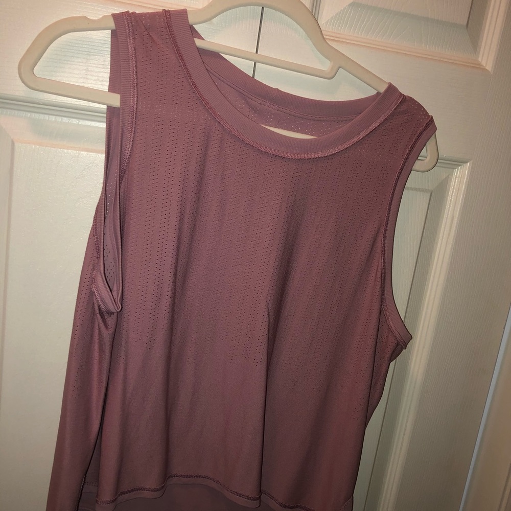 Lulu lemon perforated tank top